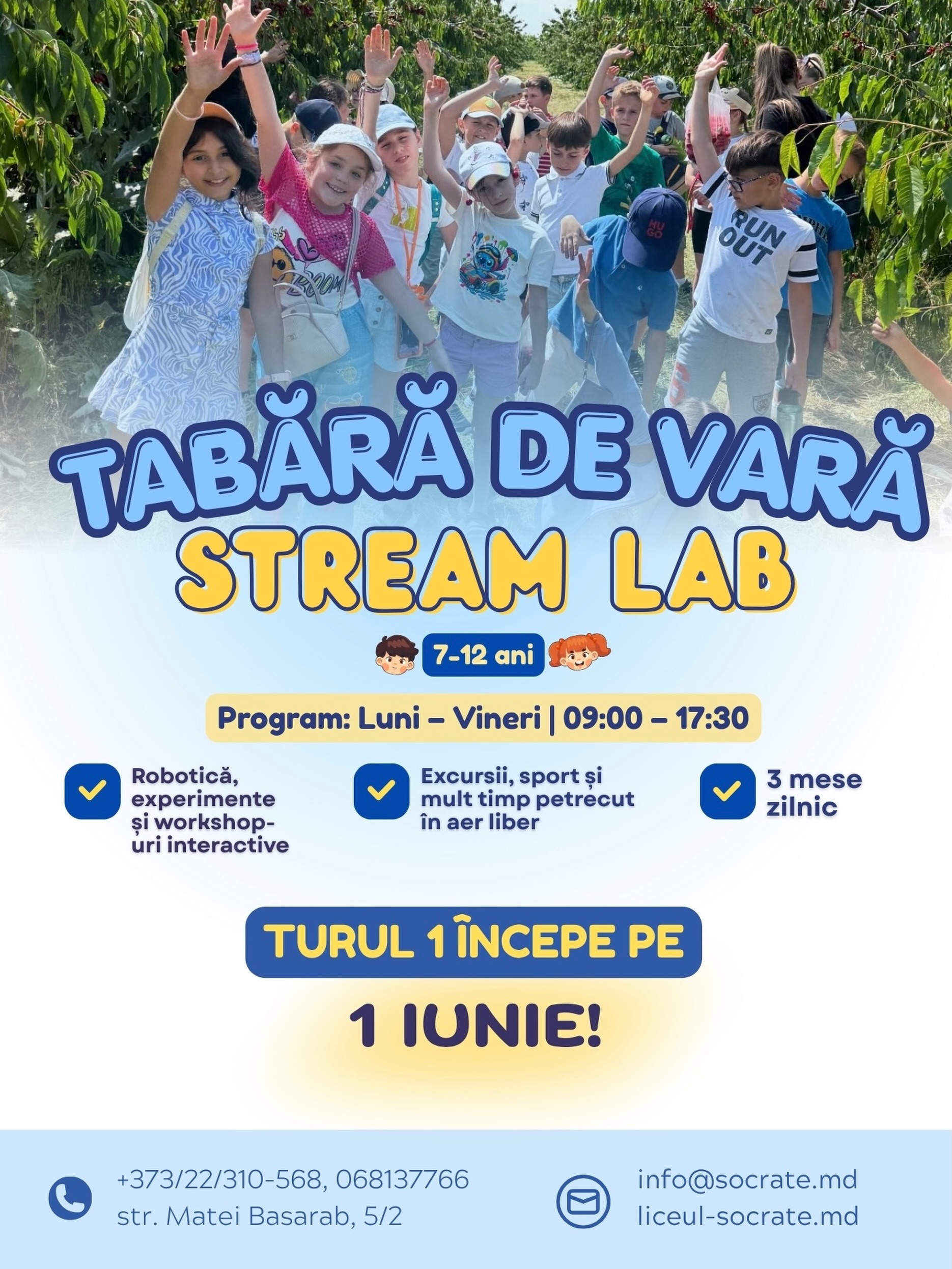 Tabără de vară STREAM LAB - Liceul Socrate